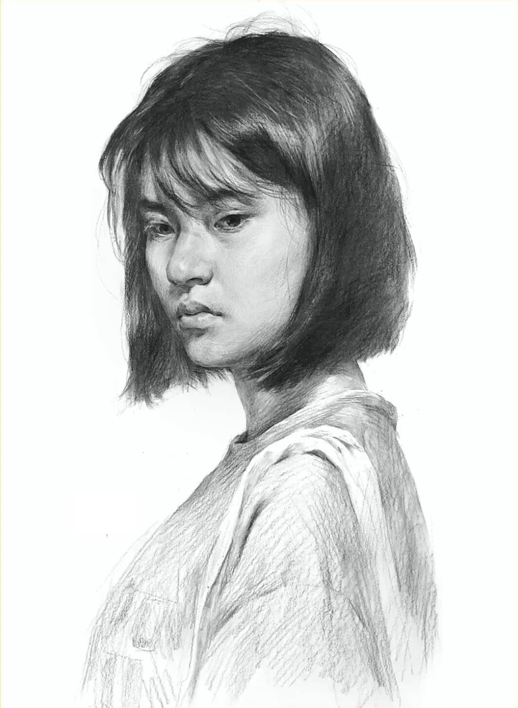 重慶美術培訓學校素描干貨分享|畫人先畫形，一步接一步!圖八
