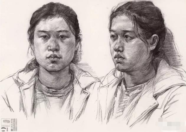 國美素描頭像,重慶畫室,重慶素描培訓,04