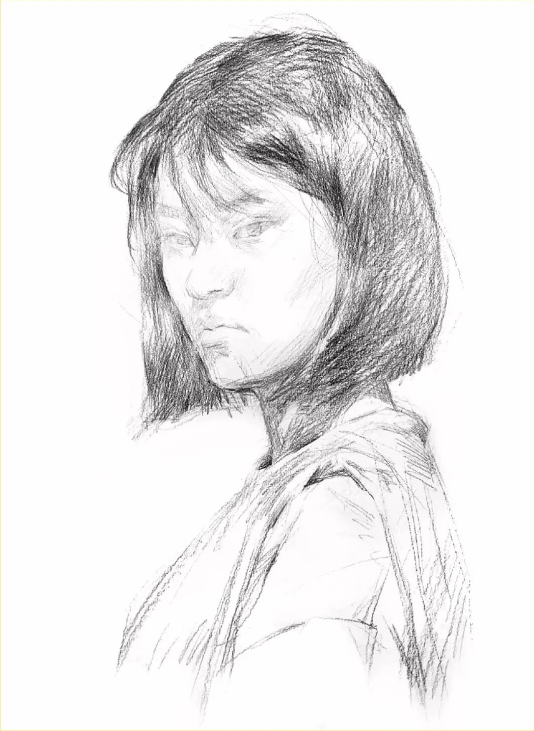 重慶美術培訓學校素描干貨分享|畫人先畫形，一步接一步!圖三