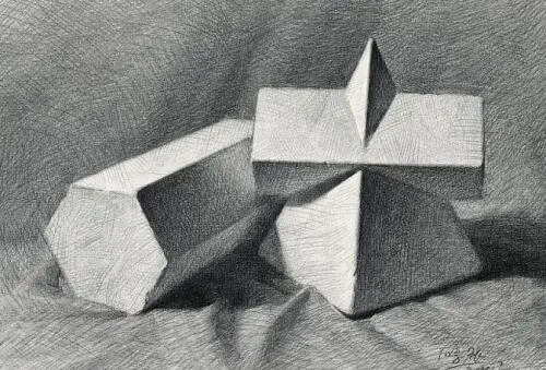 素描靜物入門：先看看老師怎么做，要學(xué)會觀察與思考 2