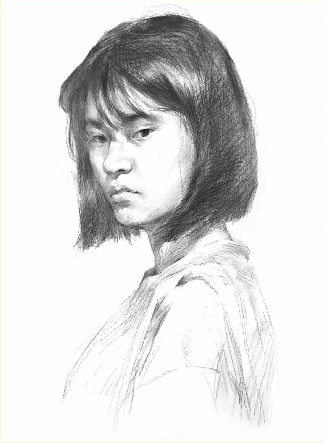 重慶美術培訓學校素描干貨分享|畫人先畫形，一步接一步!圖六