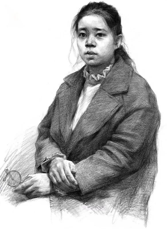 重慶美術(shù)集訓(xùn)畫室：美術(shù)生知道素描半身像帶手，如何才能拿高分？