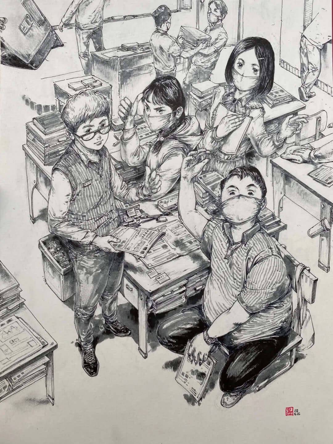 【重慶美術校考寒假特訓營】重慶龍行藝術線上寒假課程第三講：風景速寫基礎！圖四