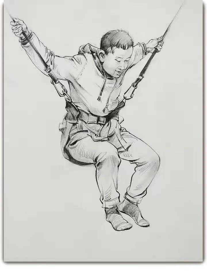 重慶美術培訓學校|龍行藝術線上課程：速寫人物技巧分享！圖九