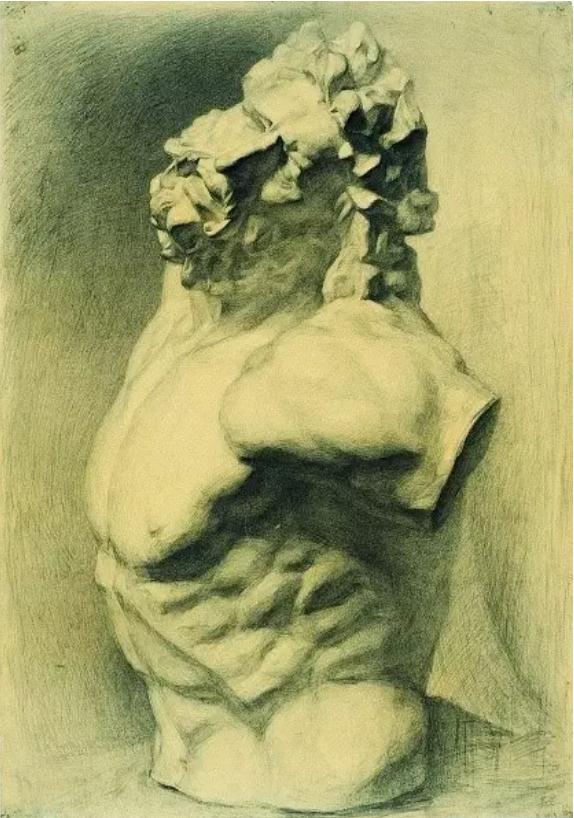 中央美術學院史上最經典的素描石膏像,重慶素描培訓畫室,16