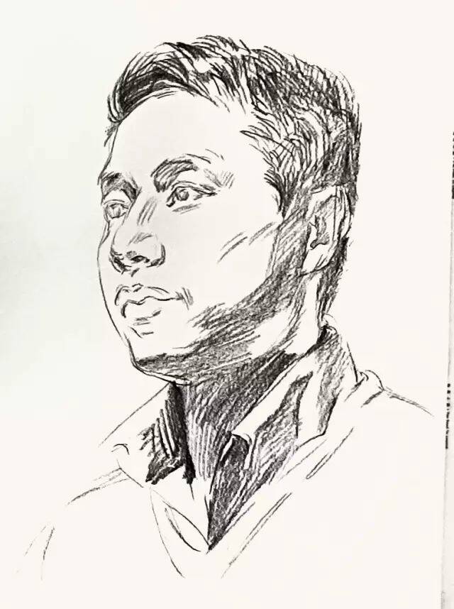 重慶十大畫室素描教學｜美術生如何處理格子襯衫的褶皺？