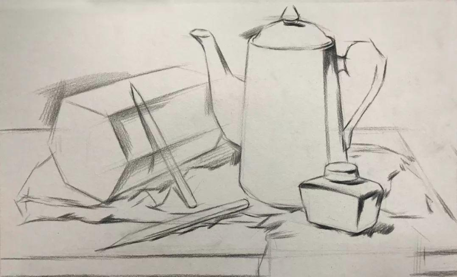 重慶美術(shù)培訓(xùn)畫室老師常講的“素描輪廓線”是什么？重要嗎？圖一