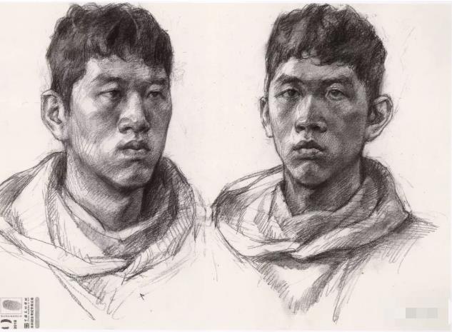 國美素描頭像,重慶畫室,重慶素描培訓,09