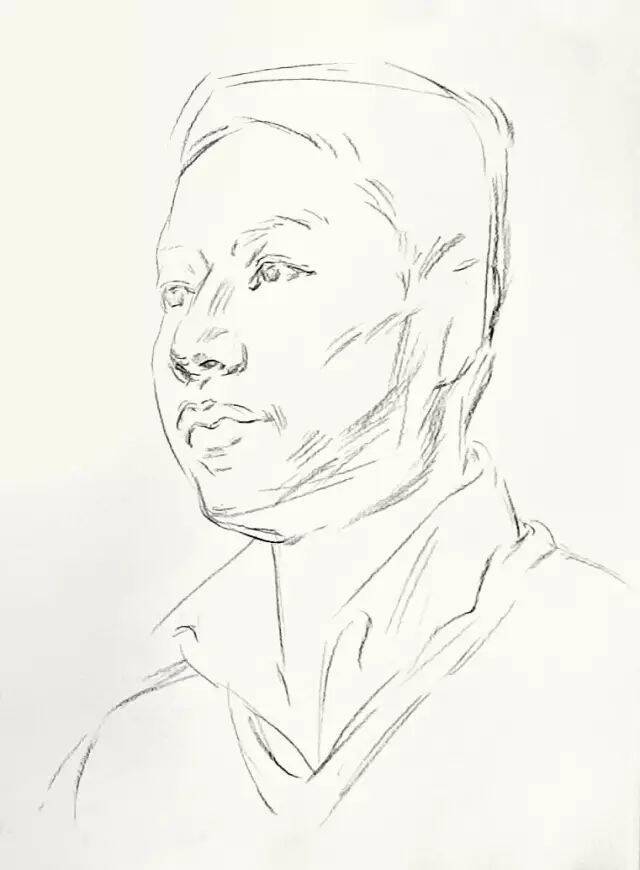 重慶十大畫室素描教學｜美術生如何處理格子襯衫的褶皺？