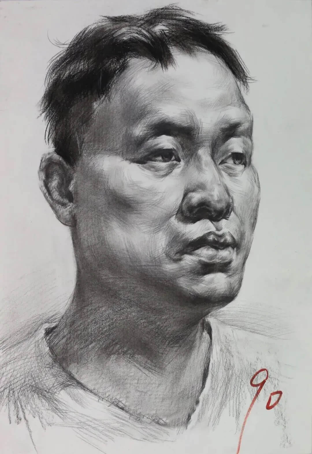 各省美術(shù)一模素描高分卷大pk，重慶美術(shù)集訓(xùn)畫室?guī)銇?lái)看看都有哪些共同特征？