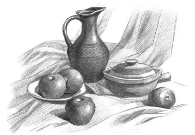 重慶美術集訓學校告訴你，素描中的襯布到底有多難畫？