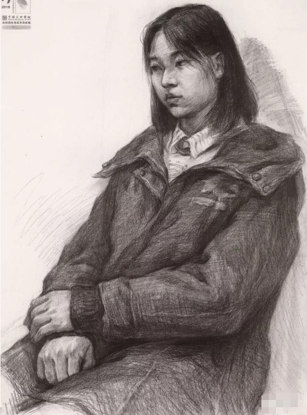 國美素描頭像,重慶畫室,重慶素描培訓,10