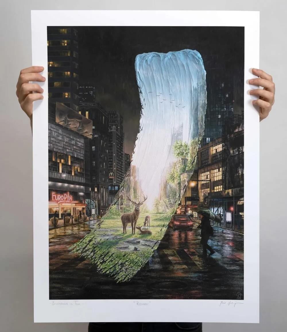 一圖二畫風(fēng)的"反差世界"作品，看呆眾人！你驚呆了嗎？圖七