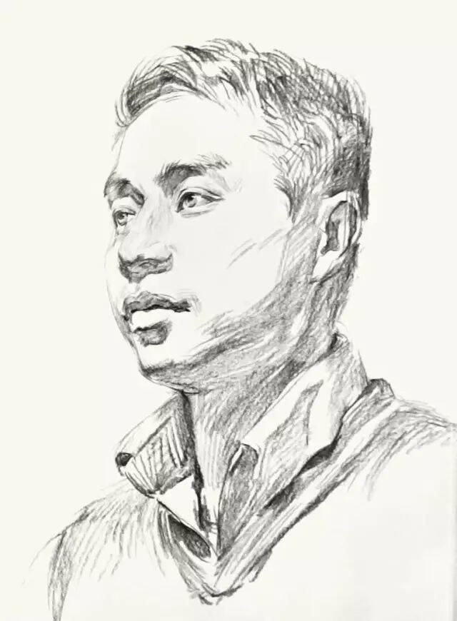 重慶十大畫室素描教學｜美術生如何處理格子襯衫的褶皺？