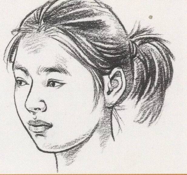 速寫中多種類別發型不會畫？今天重慶美術培訓畫室給你找齊了！