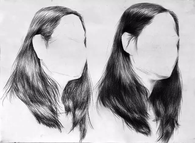 素描頭像的發(fā)絲教學(xué)！跟著重慶美術(shù)集訓(xùn)畫室老師看看吧，圖五