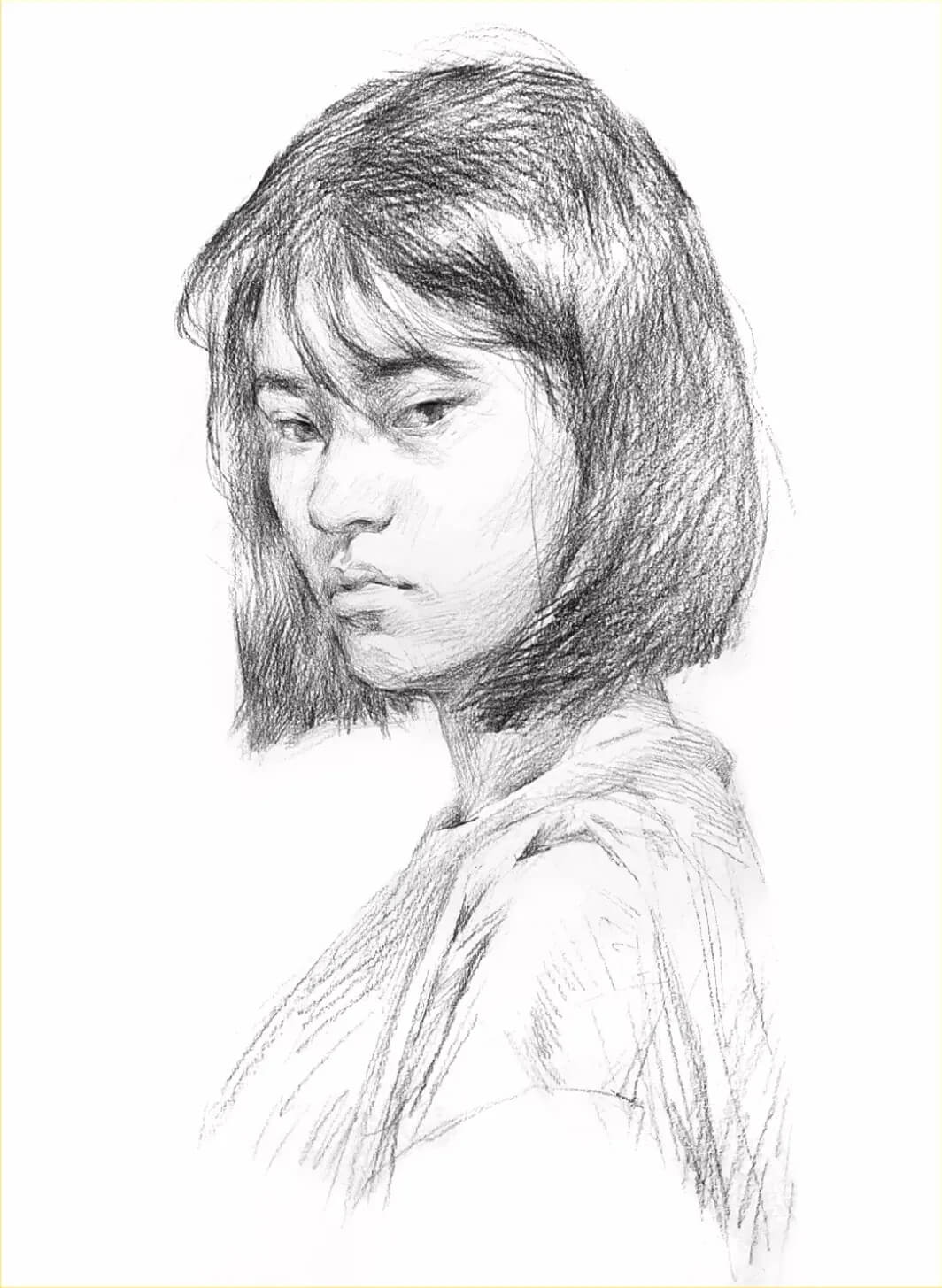 重慶美術培訓學校素描干貨分享|畫人先畫形，一步接一步!圖四