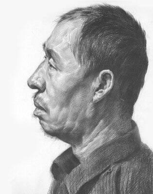 正側、四分之三側素描頭像刻畫還不會的美術生，重慶美術培訓畫室為你整理重點！