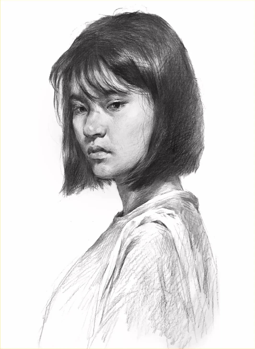 重慶美術培訓學校素描干貨分享|畫人先畫形，一步接一步!圖七