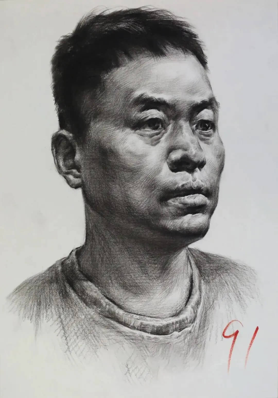 各省美術(shù)一模素描高分卷大pk，重慶美術(shù)集訓(xùn)畫室?guī)銇?lái)看看都有哪些共同特征？