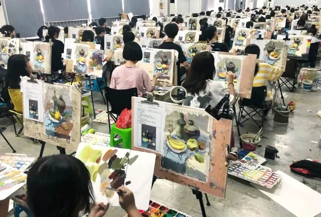 重慶美術集訓畫室美術生注意了，統考出現這些情況，直接給低分！