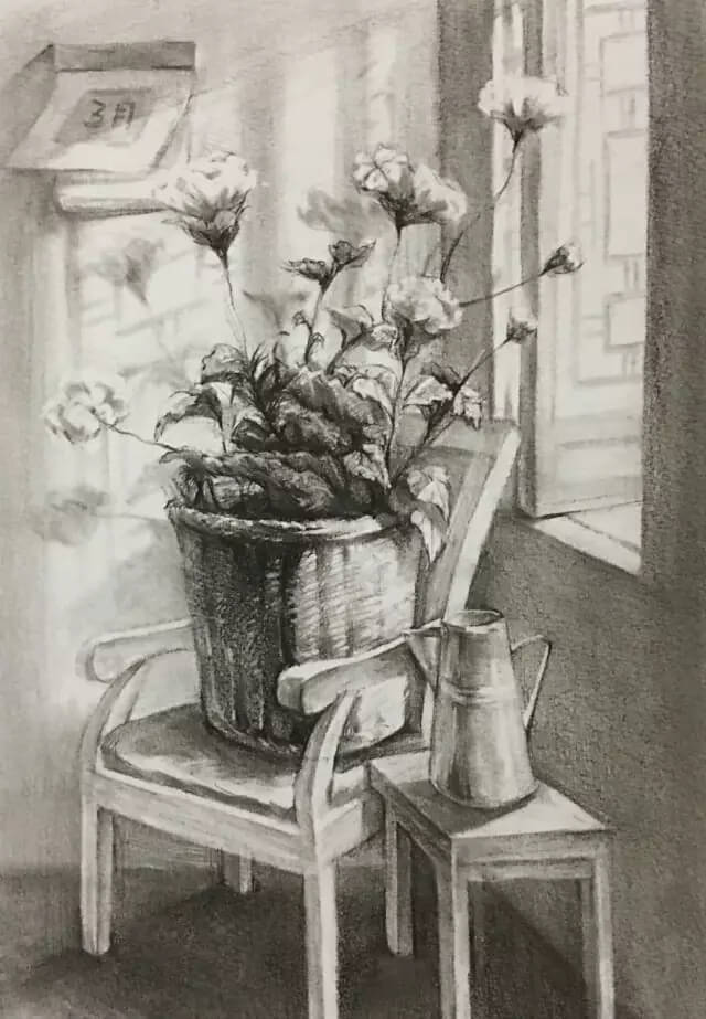 重慶美術培訓班分享十年前的美院美術校考高分卷，畫成這樣就能上美院？圖四