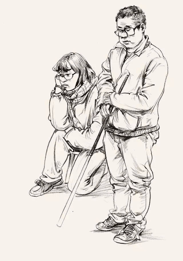 來重慶美術培訓畫室學畫，速寫畫得好，素描也能輕松解決！