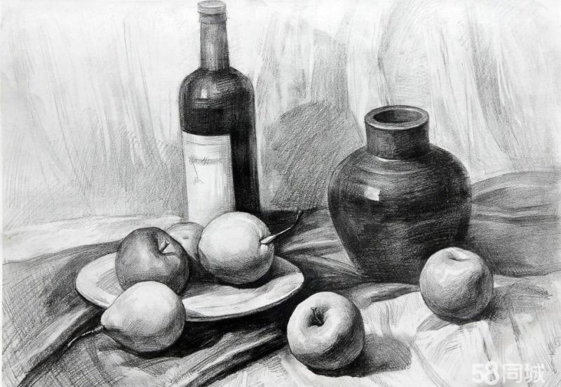 為什么美術培訓學素描一定先從幾何體開始畫？又為什么要從素描開始學？圖一