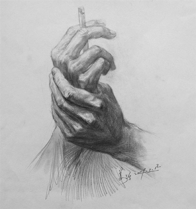 重慶美術(shù)集訓畫室教你幾招手的繪畫，對速寫和素描都有很大幫助！
