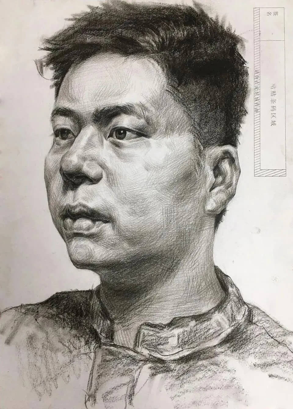 各省美術(shù)一模素描高分卷大pk，重慶美術(shù)集訓(xùn)畫室?guī)銇?lái)看看都有哪些共同特征？