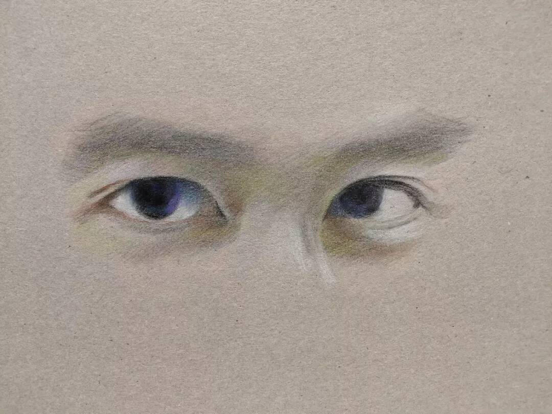 重慶美術(shù)培訓(xùn)畫室教你畫男神的眼睛！